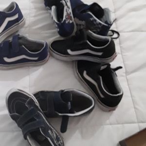 4 Pair of BOY'S VAN'S Shoes